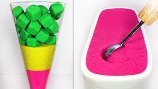 Very Satisfying and Relaxing Compilation 276 Kinetic Sand ASMR [upl. by Rosario]