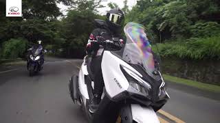 KYMCO XTown CT 300i noodoe quotFun in the CITYquot [upl. by Skees]