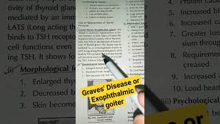 What is graves disease or exophthalmic goiterendocrinology biology shorts shortsfeed [upl. by Dnalloh955]