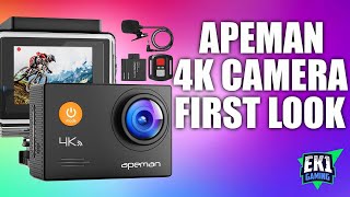 Apeman A79  4K Action Camera Unboxing 2020 [upl. by Anderson]