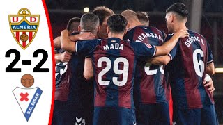 Almería vs Eibar 22 Todos los goles y resumen ampliado [upl. by Aaron]