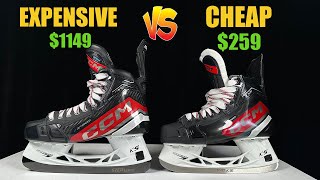 Cheap vs Expensive hockey skates  What is the real difference  FT6 Pro VS FT 670 [upl. by Atillertse]