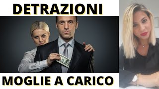 730  DETRAZIONE MOGLIE A CARICO  900 EURO PER TE [upl. by Winny]