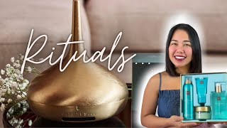 UNBOXING BIRTHDAY GIFTS FROM MY FRIENDS  part 2   RITUALS PERFUME GENIE 20  RITUALS HAUL [upl. by Enyamrahc]