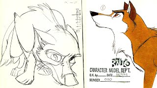 BALTO  Sketches and Original Model Sheets [upl. by Opal]