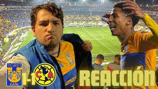 ¡CON LA ILUSION A TOPE  ¡REACCION EN EL ESTADIO  TIGRES VS AMERICA  GRAN FINAL  IDA  A2023 [upl. by Ettenom]