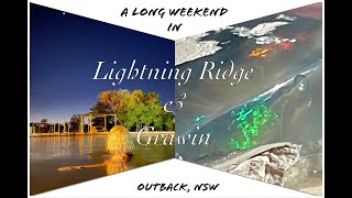 Outback Opal find  Fossicking Lightning Ridge amp the towns hidden gems NSW [upl. by Elledoj]