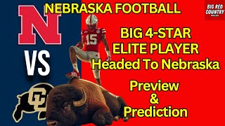 4STAR ELITE Player Headed To Nebraska Plus ColoradoNebraska Preview [upl. by March]