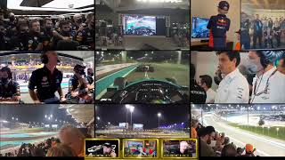 👁 TODOS los ángulos de la última vuelta de Abu Dhabi F1 2021 La final más ÉPICA de Fórmula 1🔥 [upl. by Archambault836]