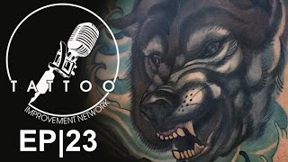 Reworking Old Tattoos quick and dirty style  Fireside Technique  EP 23 [upl. by Ymer]