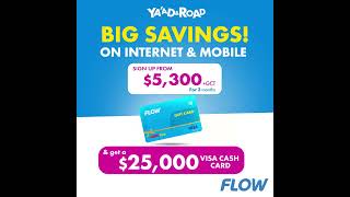 Flow Jamaica – 25000 VISA Cash Card [upl. by Tri]