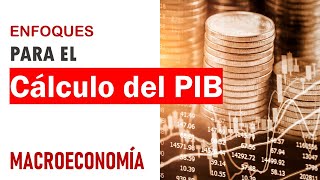 macroeconomía  enfoques del cálculo del PIB [upl. by Elurd]