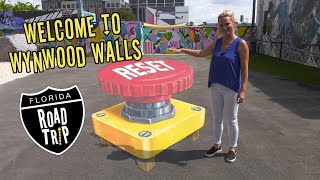 Street Art at Wynwood Walls  Florida Road Trip [upl. by Wilkey]