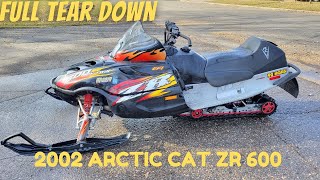 2002 ARCTIC CAT ZR 600 EFI WALK AROUND [upl. by Ainomar]