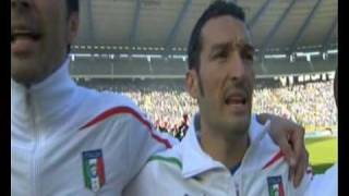 Italian national anthem at ItalyMexico 2010 [upl. by Varney226]