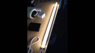 Dimming a fluorescent light fitting [upl. by Yerga]