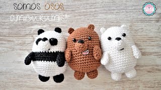 🐼🐻SOMOS OSOS AMIGURUMIS 🐼🐻  CROCHET  BÁSICO🐼🐻 [upl. by Aoh169]