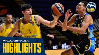 Highlights Maccabi – ALBA 30112023 [upl. by Enenaj896]