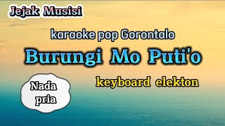 Karaoke Burungi moputio nada pria versi keyboard mantap [upl. by Wenoa]