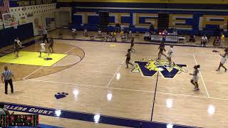 Womens Warrensville Heights vs Cleveland Heights Varsity Basketball 010921 [upl. by Amisoc]