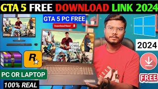 Download GTA 5 For quotFREEquot In Your PCLaptop  No Clickbait 😍 [upl. by Dinin324]