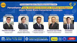 KCOC Pusdiklat KU  Pemanfaatan Data Analytics dan Generative AI dalam Proses Bisnis Kemenkeu [upl. by Glassman]