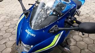 suaraknalpot review Suzuki GSXR150ternyata Aslinya Jauh Lebih Seksi [upl. by Stafani]