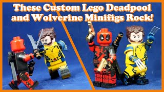 New Deadpool LEGO Custom Minifigures [upl. by Attej758]