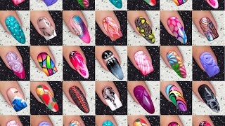 Nail Art Designs 20nails  Best Nail Art Compilation [upl. by Ecerahs]