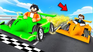 I Became WORLDquotS FASTEST RACER In Roblox GO KART [upl. by Zilvia578]