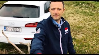 Ide i uzbrdo Audi Q5 Quattro  testirao Juraj Šebalj [upl. by Filmer798]