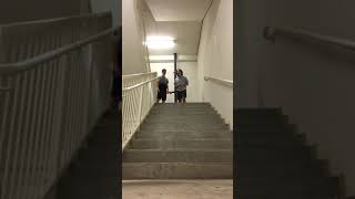 Singing the Halo Theme Song in an Empty Parking Garage Stairwell [upl. by Netsew]