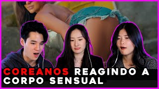 COREANOS REAGEM A CORPO SENSUAL  KEVINHO E TYGA  LEO HA [upl. by Juna]