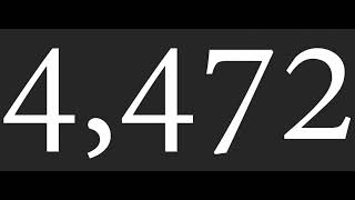 Numbers 1 to 11111 With Fonts [upl. by Lyrradal]