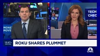 Roku shares plummet [upl. by Oniram]