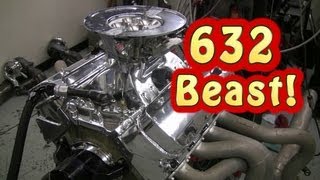 NRE NA 632 CI104L BBC Pump Gas Beast Tom Nelson Nelson Racing Engines [upl. by Cerracchio801]