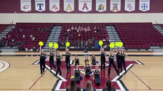 Grand Ledge Varsity Pom Camp 2024 Grand Champs Original Routine  Obsessed [upl. by Ahsekahs]