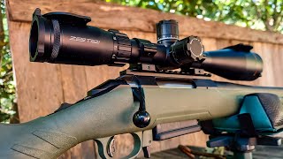 6mm Creedmoor Ruger American  100 Yard SightIn [upl. by Beauvais]