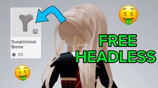 How to get a free headless in roblox [upl. by Schapira]