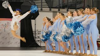 Majorettes Ozimek  pompon formacja senior  mazoretki  Będzin [upl. by Yerfdog]