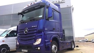 2016 MercedesBenz Actros 1845 LS Обзор интерьер экстерьер двигатель [upl. by Eenwat806]