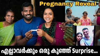 ഒരു കുഞ്ഞ് സന്തോഷ വാർത്ത പറയാനുണ്ട്ട്ടോ🥹Pregnancy Reveal🤰🏻🤰🏻saranyas beauty vlogs [upl. by Salomie587]