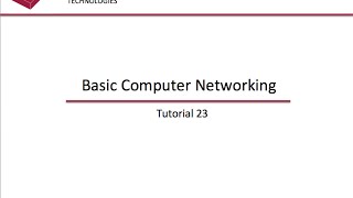 Basic Networking Tutorial  23 [upl. by Silado986]