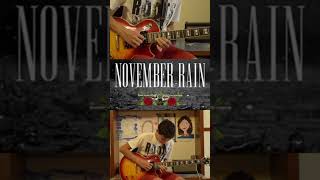 November rain guitar solo  Part 2 Cover by Andrea Redolfi [upl. by Hagen]