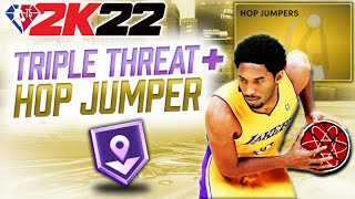 NBA 2K22 Best Jump Shot  Fastest Dribble Moves Space Creator Hop COMBO [upl. by Iras]