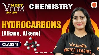 Hydrocarbons  Alkane And Alkene  NEET 2024 Chemistry  Vijeta Batch [upl. by Adnam150]