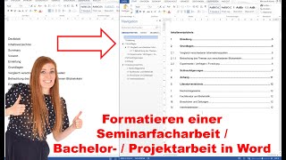 Formatierung einer Seminarfacharbeit Thüringen [upl. by Oatis]