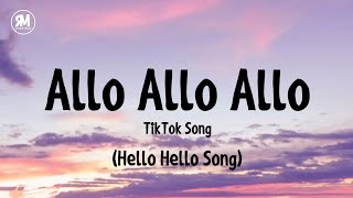 Allo Allo Song  Paro TikTok Song by Nej lyrics [upl. by Pallaten]