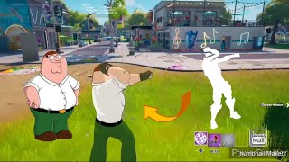 Peter griffin flexing Sprinkler Emote 😱😂 [upl. by Dame]