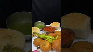 Vada Pav With Special Chutneys ASMR Cooking streetfood recipe foodie shorts viral trending [upl. by Casia634]